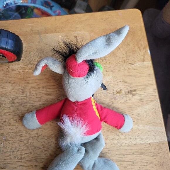 Sesame Street Benny Rabbit Bean Bag 9" Plush Toy Tyco 1997 VTG GUC SEE PICTURES - Picture 4 of 6